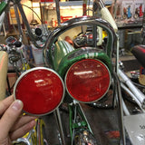 SCHWINN STINGRAY BANANA SEAT REFLECTOR FITS ORANGE KRATE APPLE KRATE & OTHERS