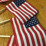 AMERICAN FLAG SET FOR SCHWINN BICYCLES SEARS MURRAY AND OTHERS