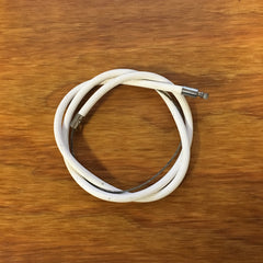 STURMEY ARCHER TWIST GRIP WHITE RIBBED CABLE FOR 3 SPEED BIKE NOS