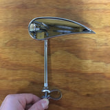 BICYCLE MIRROR TEAR DROP BLADE MIRROR RIGHT CHROME QUALITY CUSTOM FITS ALL