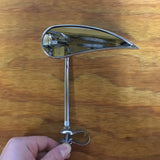 BICYCLE MIRROR TEAR DROP BLADE MIRROR RIGHT CHROME QUALITY CUSTOM FITS ALL