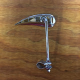 BICYCLE MIRROR TEAR DROP BLADE MIRROR RIGHT CHROME QUALITY CUSTOM FITS ALL
