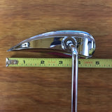 BICYCLE MIRROR TEAR DROP BLADE MIRROR RIGHT CHROME QUALITY CUSTOM FITS ALL