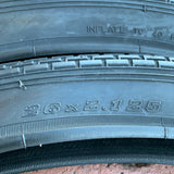 BICYCLE TIRES FIT SCHWINN PHANTOM WHIZZER MOTOR BIKES BRICK TREAD BALLOON BIKE