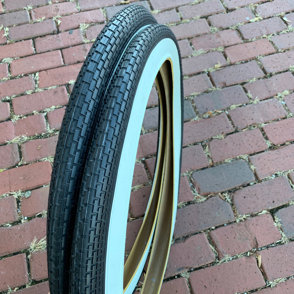 BICYCLE TIRES FIT SCHWINN TYPHOON PHANTOM HORNET WIZZER MOTOR BRICK TR – Bicycle Heaven