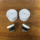 BICYCLE HANDLE BAR TAPE & PLUGS WHITE FOR SCHWINN & OTHERS