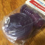BICYCLE HANDLE BAR TAPE & PLUGS VIOLET / PURPLE FIT SCHWINN HUFFY AND OTHERS