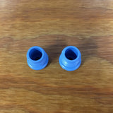 BICYCLE HANDLE BAR TAPE PLUGS POWDER BLUE FIT SCHWINN ROAD RACING BIKES & OTHERS