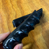 VINTAGE BICYCLE GRIPS AUSTRIA MADE BLACK FITS HUFFY SEARS AND MANY BIKES NOS