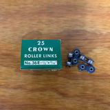1 BOX OF CROWN ROLLER LINKS FOR BICYCLE CHAINS MADE IN GERMANY VINTAGE