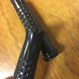BICYCLE GRIPS HUNT WILDE BLACK RARE FITS MANY BIKES VINTAGE NOS