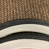 BICYCLE TIRES FIT SCHWINN STINGRAY BIKE 20 X 1-3/4 S-7 FRONT & S-2 REAR SLICK