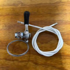 Vintage NOS Shimano 333 5 Speed Stem Mount Friction Shifter 1-1/8" Clamp w/Cables