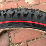 BICYCLE TIRES RED LINE FIT SWING BIKE COLUMBIA SEARS MURRAY OTHERS 20"