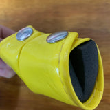 BMX BICYCLE BAR STEM NECK PAD YELLOW VINTAGE NOS
