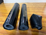 BMX RACING TEAM MURRAY BMX PADS BLACK & GOLD / TAN OLD SCHOOL VINTAGE NOS
