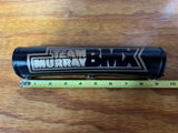 BMX RACING TEAM MURRAY BMX PADS BLACK & GOLD / TAN OLD SCHOOL VINTAGE NOS