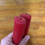 BICYCLE GRIPS RED FOR SCHWINN HUFFY SEARS MURRAY & OTHERS NEW