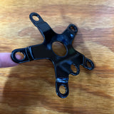 OLD SCHOOL BLACK BMX CHAINRING 110 BCD SPIDER STYLE FITS SUGINO SUNTOUR GT & OTHERS