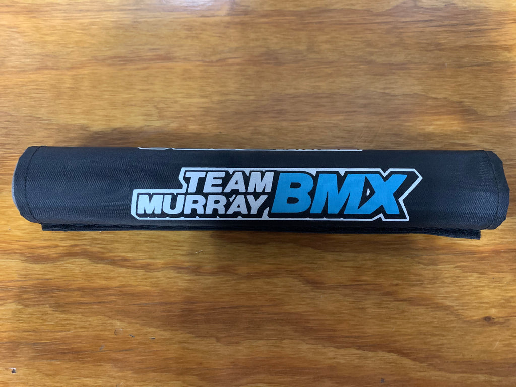 OLD SCHOOL TEAM MURRAY BLACK BMX BIKE FRAME TOP TUBE PAD VINTAGE NOS