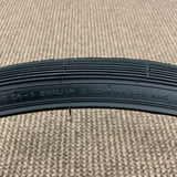 BICYCLE TIRE BLACK WALL FITS SCHWINN 26 X 1-3/8 X 1-1/4 S-6 RARE NEVER USED