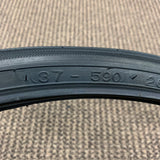 BICYCLE TIRE BLACK WALL 26 X 1-3/8" / 37-590 FOR HUFFY SEARS ROAD BIKE & OTHERS