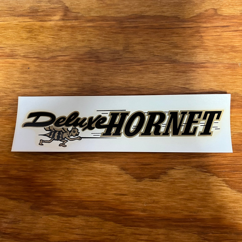 SCHWINN DELUXE HORNET CHAIN GUARD BICYCLE DECAL NOS