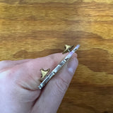 ROADMASTER LAPEL PIN VINTAGE BICYCLE STEEL METAL BRASS NOS