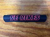 SE BIKES LIFE BMX PAD SET BLACK & RED FITS SE BIKES & OTHERS NEW