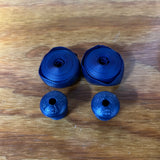 BICYCLE HANDLE BAR TAPES & PLUGS DARK BLUE HUNT WILDE FIT SCHWINN RARE