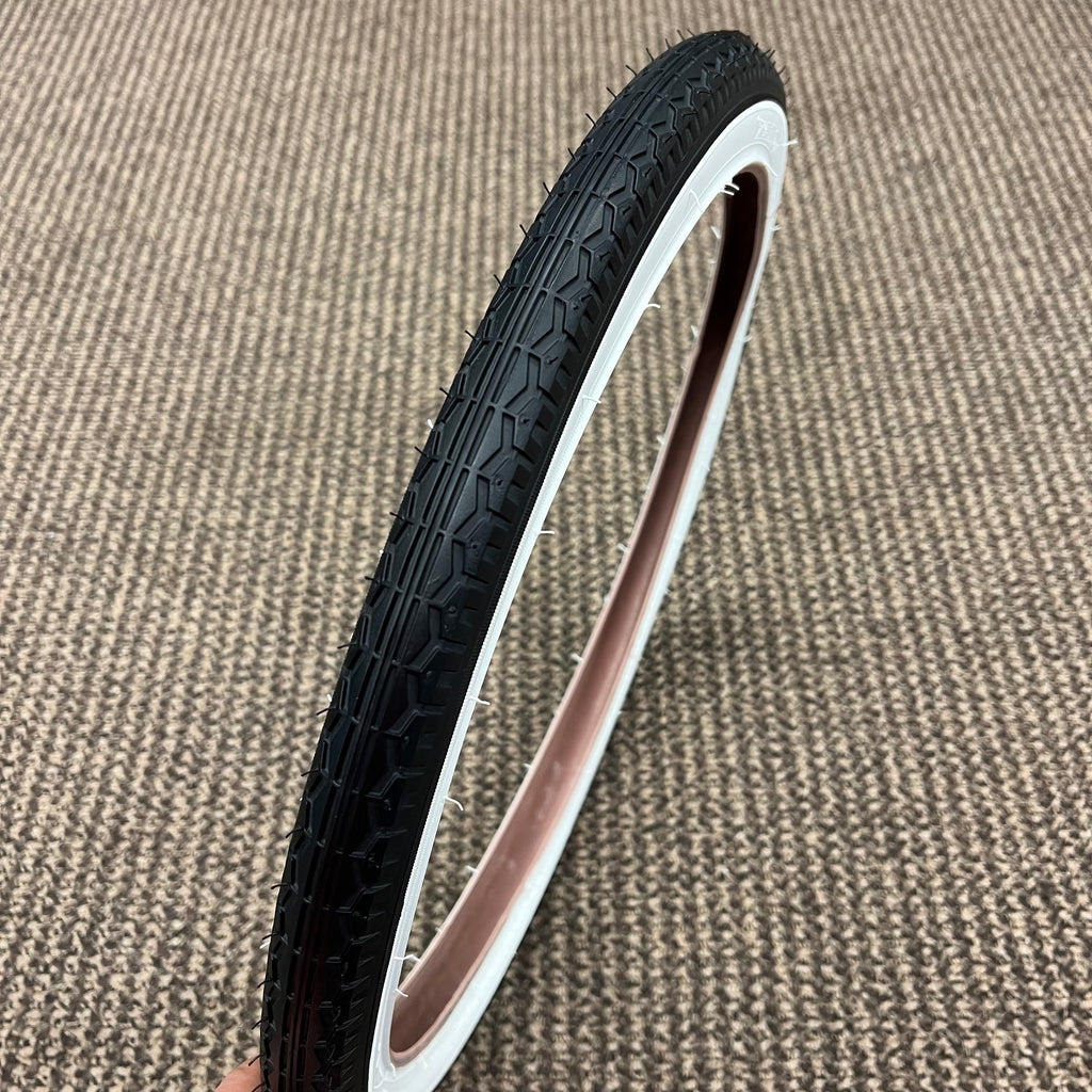 schwinn bicycle tires 20 inch BICYCLE TIRE 20 X 1.75 WHITE WALL FITS SCHWINN HUFFY SEARS MURRAY & OTHERS NEW