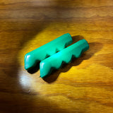 FLEX GRIPS MODEL C GREEN WATERFALL STYLE 3/4" ID FOR TRICYCLE BIKES & OTHERS NOS
