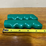 FLEX GRIPS MODEL C GREEN WATERFALL STYLE 3/4" ID FOR TRICYCLE BIKES & OTHERS NOS