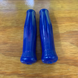 BICYCLE COKE BOTTLE BLUE GRIPS FITS SEARS HUFFY FIRESTONE AND OTHERS VINTAGE NOS
