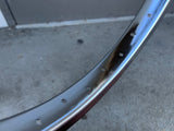 BICYCLE RIM 16X 1.75 28 HOLE SEARS SCREAMER MUSCLE BIKES STEEL CHROME NOS