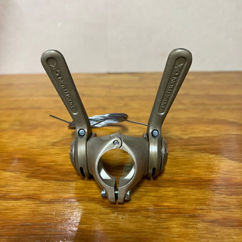 SHIMANO POSITRON FRICTION DUAL SPEED SHIFTER FIT SCHWINN OTHERS VINTAGE NOS