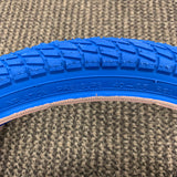 BICYCLE TIRES 20 X 1.95 BLUE WALL FITS OLD SCHOOL BMX GT MONGOOSE SCHWINN & OTHERS