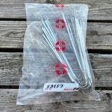 SCHWINN FENDER BRACES 27" LTW REAR FITS WORLD TOURIST ROAD BIKES 80S NOS VINTAGE