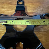 OLD SCHOOL BLACK BMX CHAINRING 110 BCD SPIDER STYLE FITS SUGINO SUNTOUR GT & OTHERS
