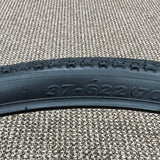 BICYCLE TIRE 700 X 35C - 28 X 1-5/8 X 1-3/8 BLACK WALL FITS ROAD HYBRID BIKES