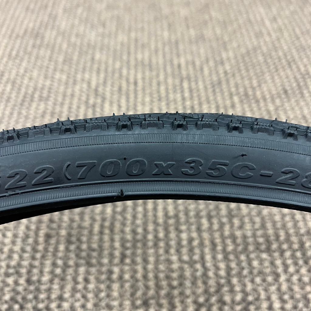 Kenda 700x35C Bicycle Tire 37-622 28 x 1-5/8 x 1-3/8 Black Wall Street Tread New