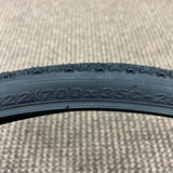 BICYCLE TIRE 700 X 35C - 28 X 1-5/8 X 1-3/8 BLACK WALL FITS ROAD HYBRID BIKES