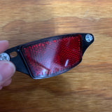 BICYCLE REFLECTOR SET FITS SCHWINN VARSITY ROAD BIKE WHEELS & MANY OTHERS NOS