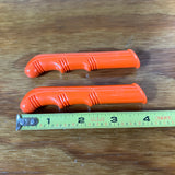 ORANGE KRATE HANDLE BAR BRAKE LEVER COVERS FOR SCHWINN STINGRAY BIKES & OTHERS