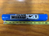 OLD SCHOOL TEAM MURRAY X20 BLUE TOP TUBE BMX BIKE PAD VINTAGE NOS