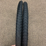 BICYCLE TIRES 20 X 1.95 BLACK WALL FITS OLD SCHOOL BMX GT MONGOOSE SCHWINN & OTHERS NEW