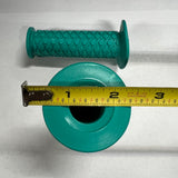 BICYCLE GREEN GRIPS FITS BMX SCHWINN HUFFY MURRAY GIRLS OTHERS NOS