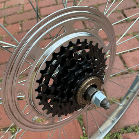 BICYCLE WHEEL SET FOR SCHWINN BIKES & OTHER 26 X 1 3/8