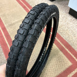 BMX TIRES MOTOCROSS - GRIP 20 X 2.125 FITS OLD SCHOOL BMX SCHWINN GT & OTHERS