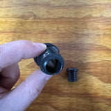 BICYCLE HANDLE BAR PLUGS BLACK FITS SCHWINN HUFFY SEARS MURRAY AND OTHERS NEW